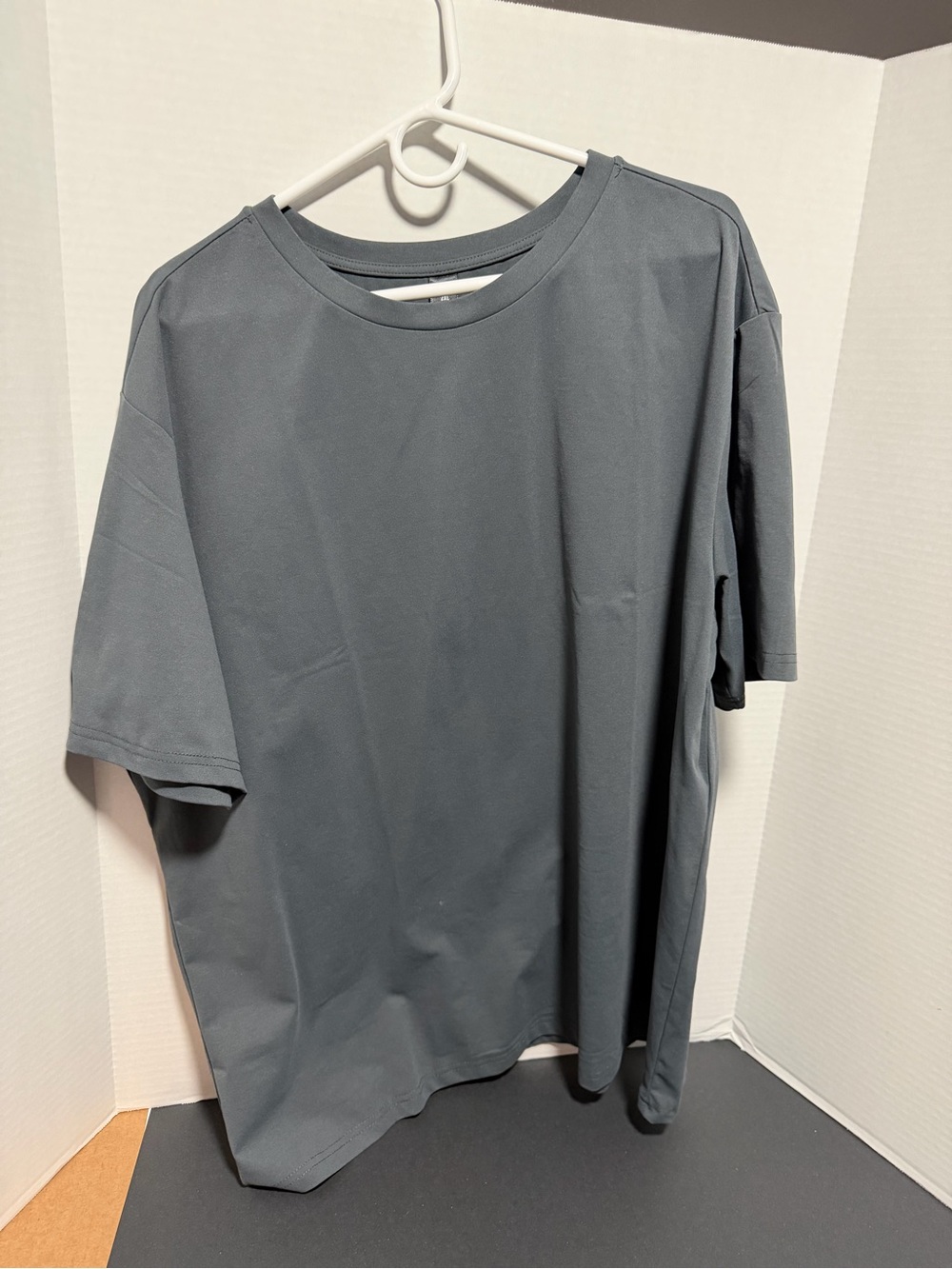 Men's Short Sleeve Crew Tee - Charcoal Gray